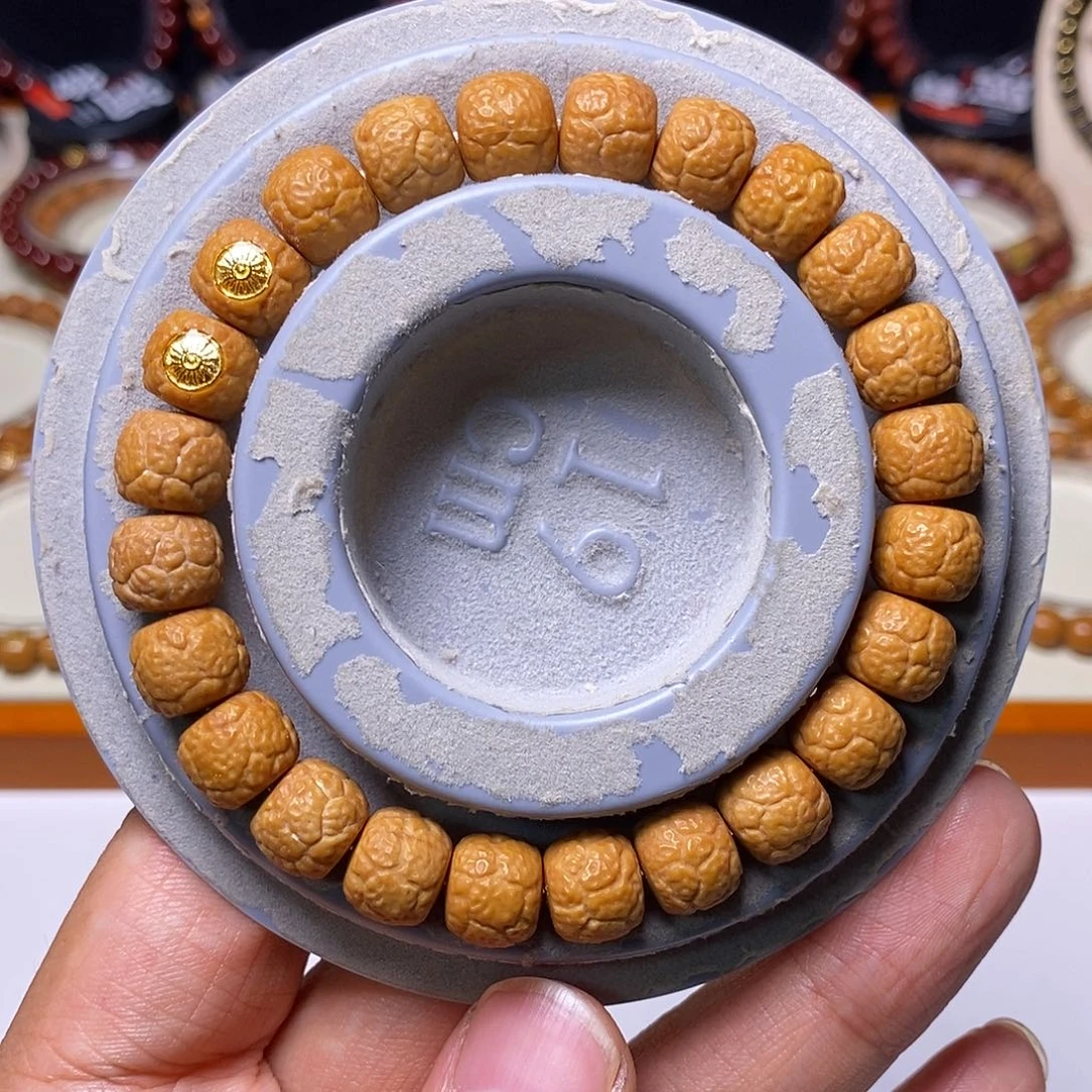 猴头核桃手串双标饕餮尺寸10+全品