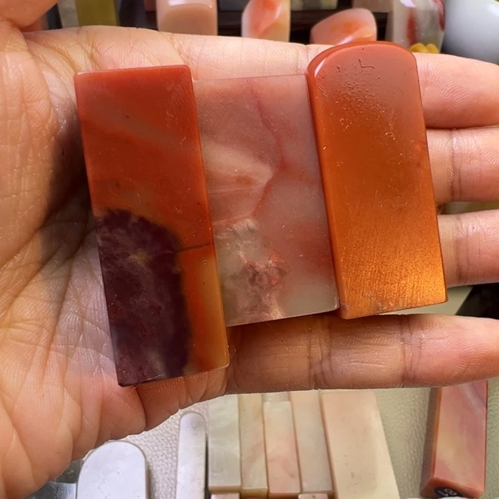 寿山石印石63号三个一组