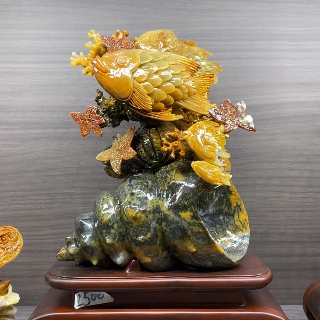 蛇纹石玉未镶嵌珠宝奇石