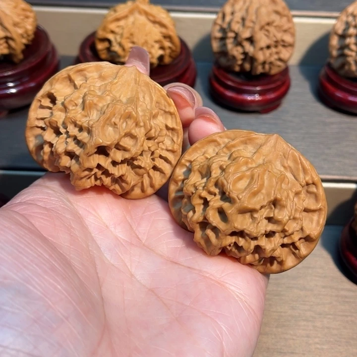 吊坠文玩核桃龙鳞纹