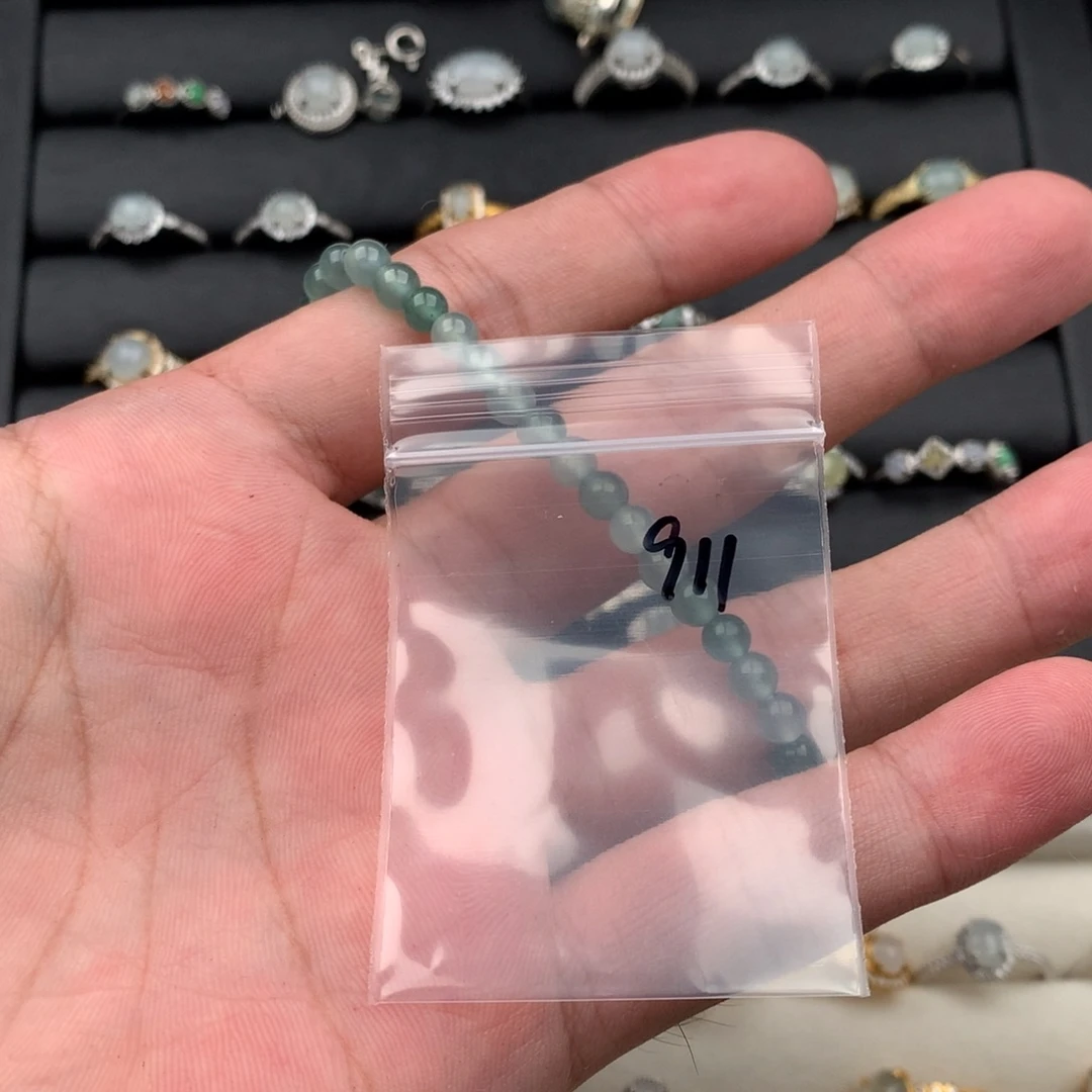 阿***钱翡翠未镶嵌戒圈911