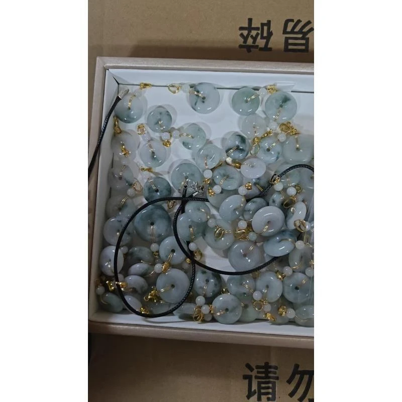 合金项链 合金项链 小号平安扣项链国风转运项链古风