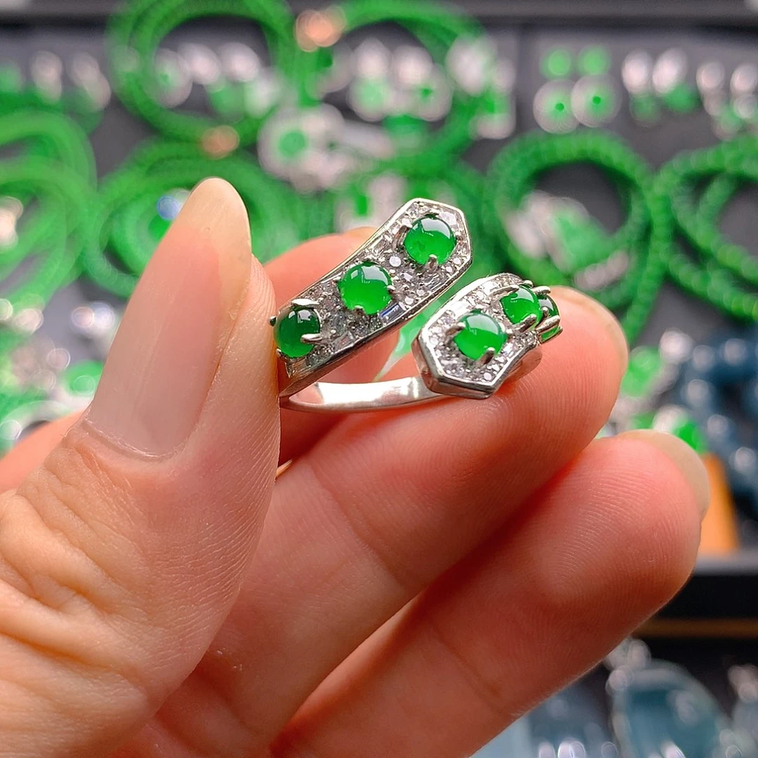 未镶嵌手链翡翠翡翠