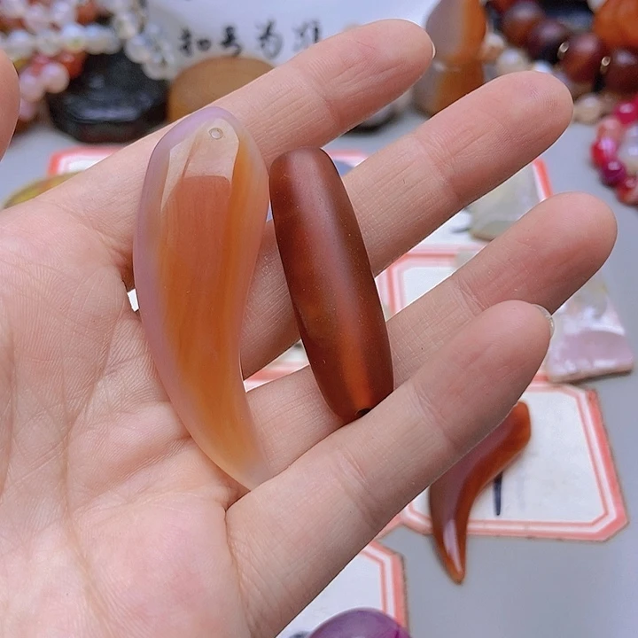 【闪购商品】未镶嵌玛瑙/玉髓珠宝半成品梦*
