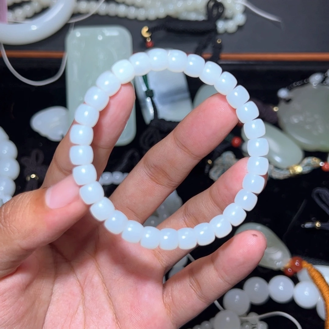 S***t和田玉未镶嵌颈饰