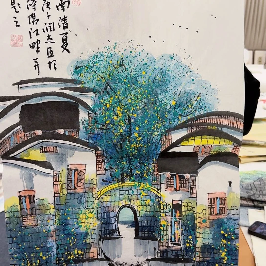 国画事事如意万事如意万事