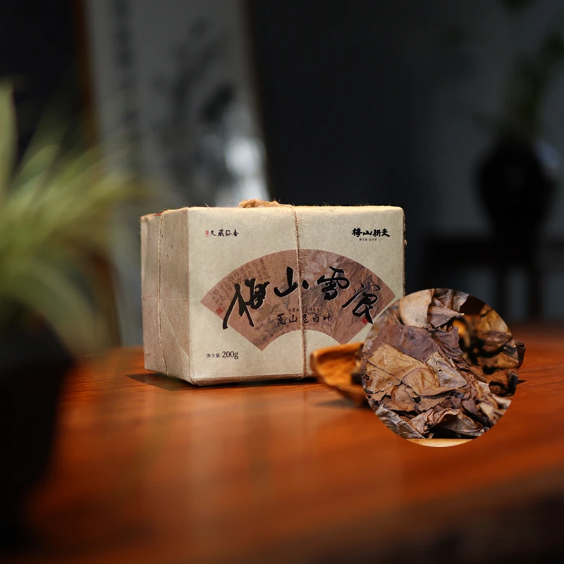 【2024野生春大叶安化白茶「梅山雪浪」】茶小曼x梅山耕夫