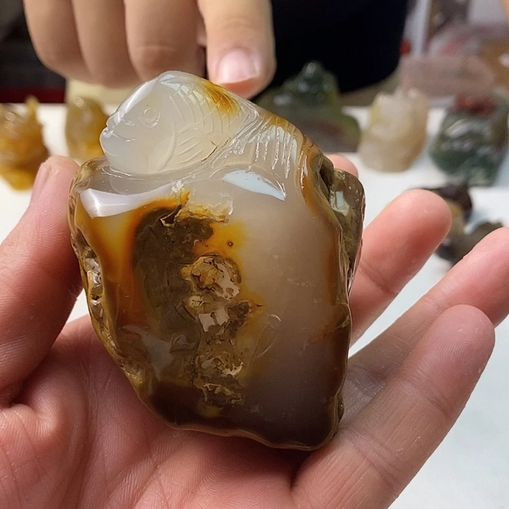 玛瑙/玉髓未镶嵌颈饰