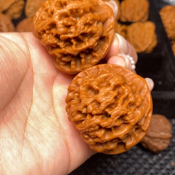 吊坠文玩核桃秦岭野生55