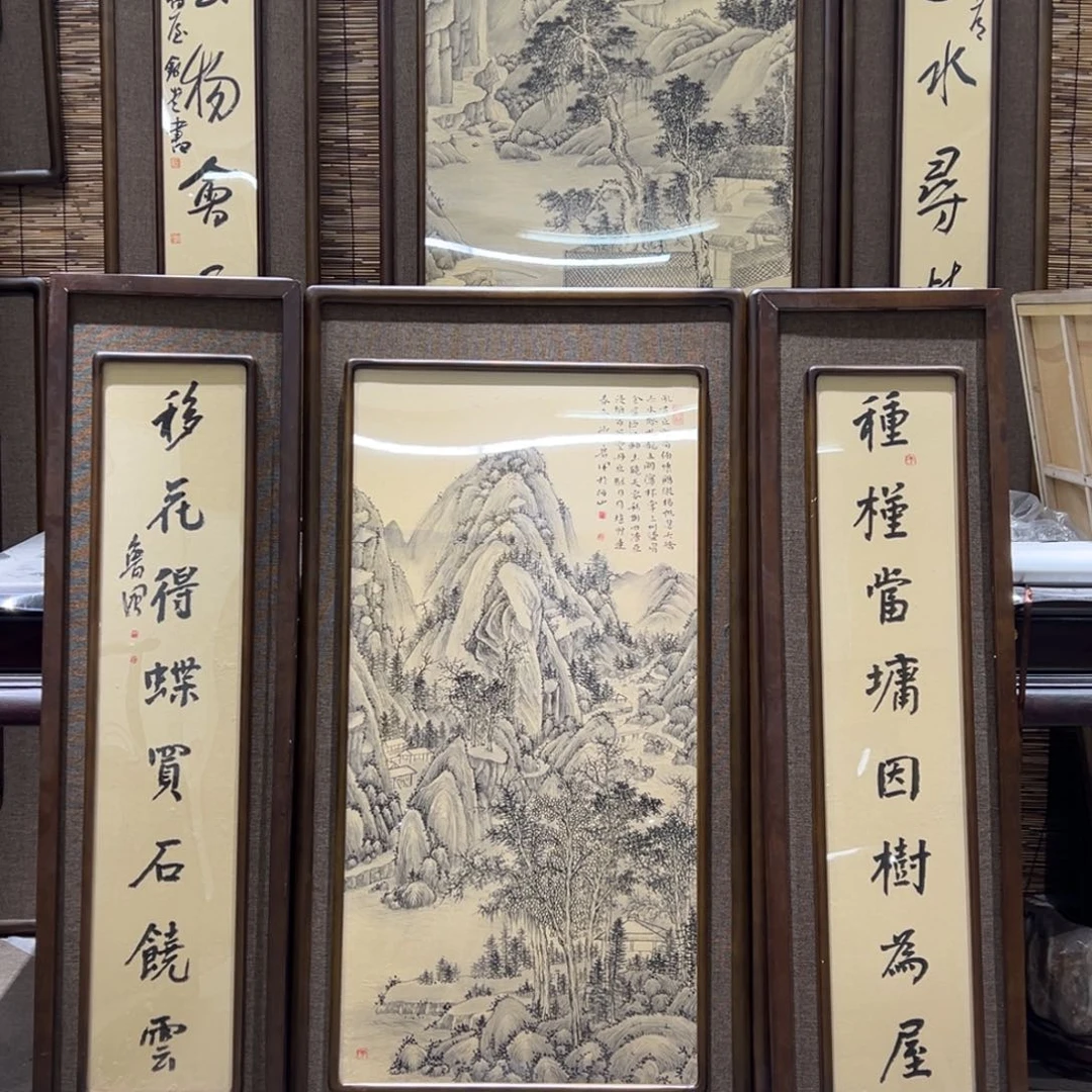 用***2国画亲笔手绘作品