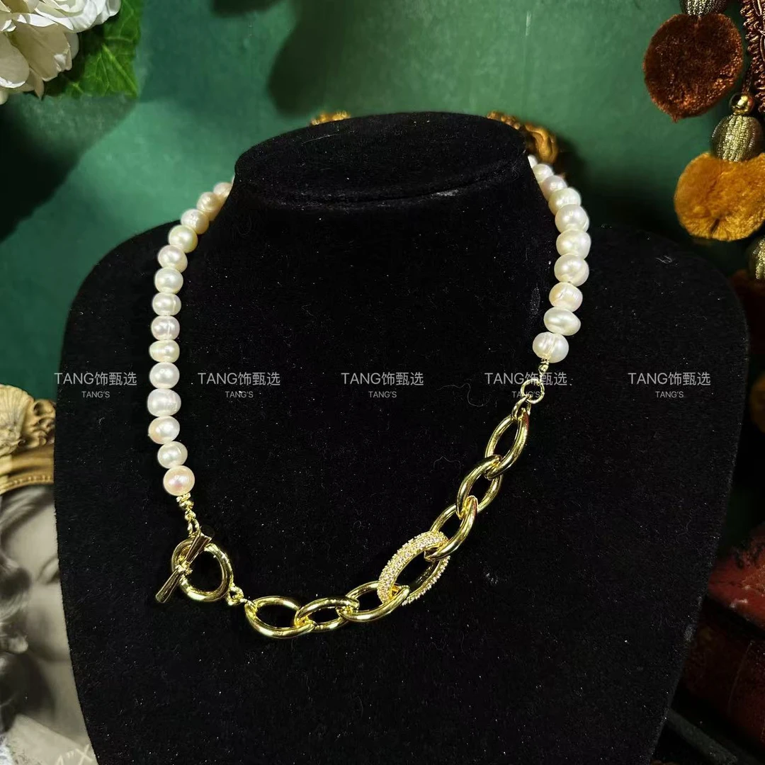 ab款珠珠短款项链