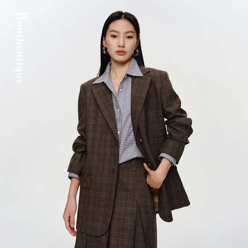 Bouthentique「欧若风」长袖衬衣225121N2M32