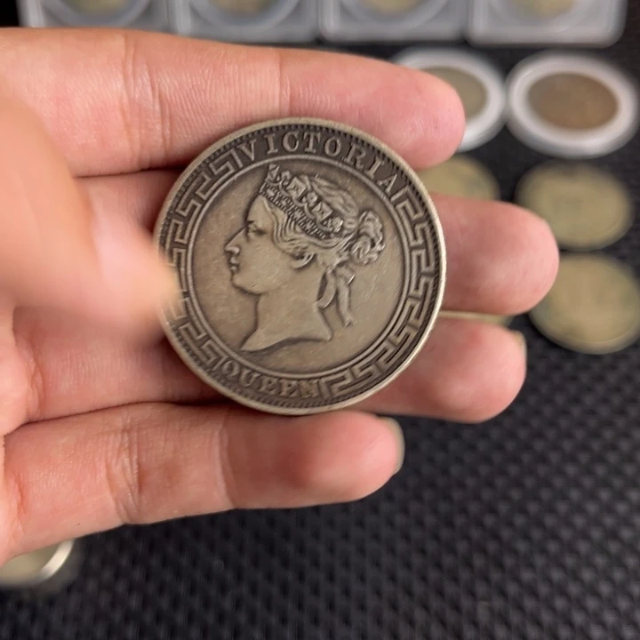 金属大头龙洋船洋工艺品