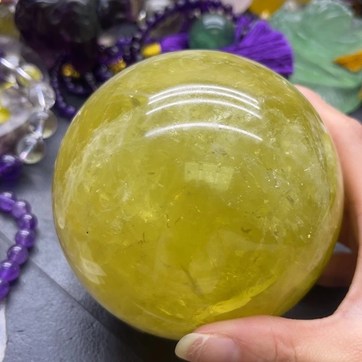 大***欣水晶珠宝半成品未镶嵌摆件