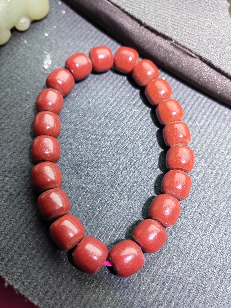 含辰砂工艺品朱砂苹果珠手链手串