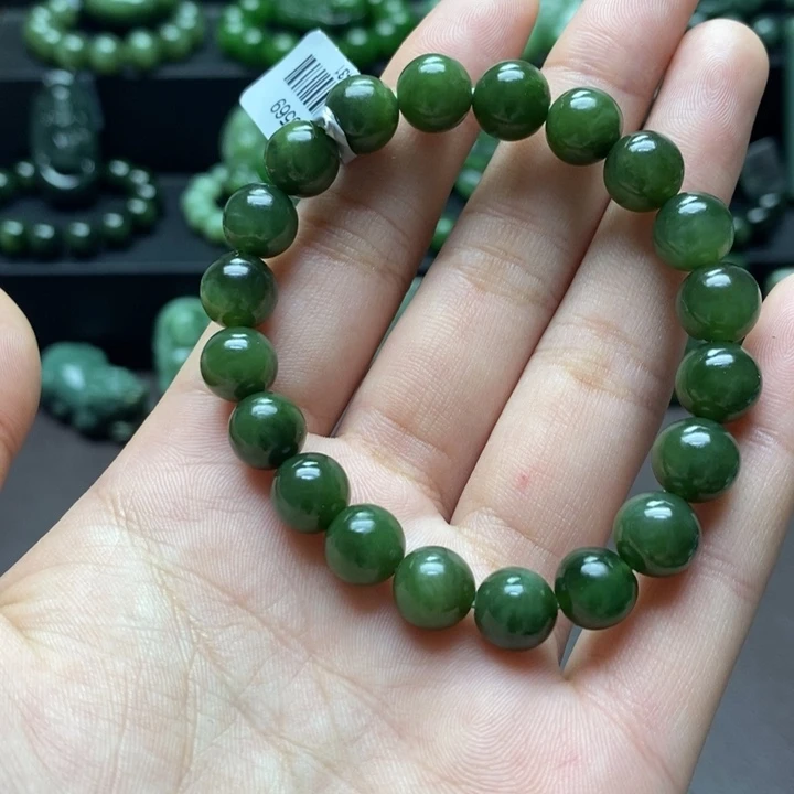 和田玉手串未镶嵌