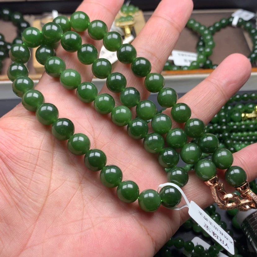 【闪购商品】颈饰未镶嵌和田玉（碧玉）荆*疯10