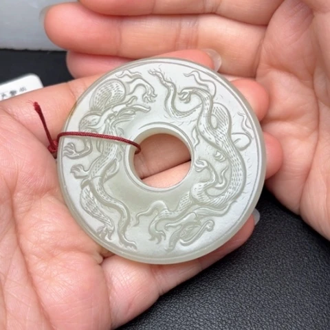 和田玉挂件未镶嵌乐*乐