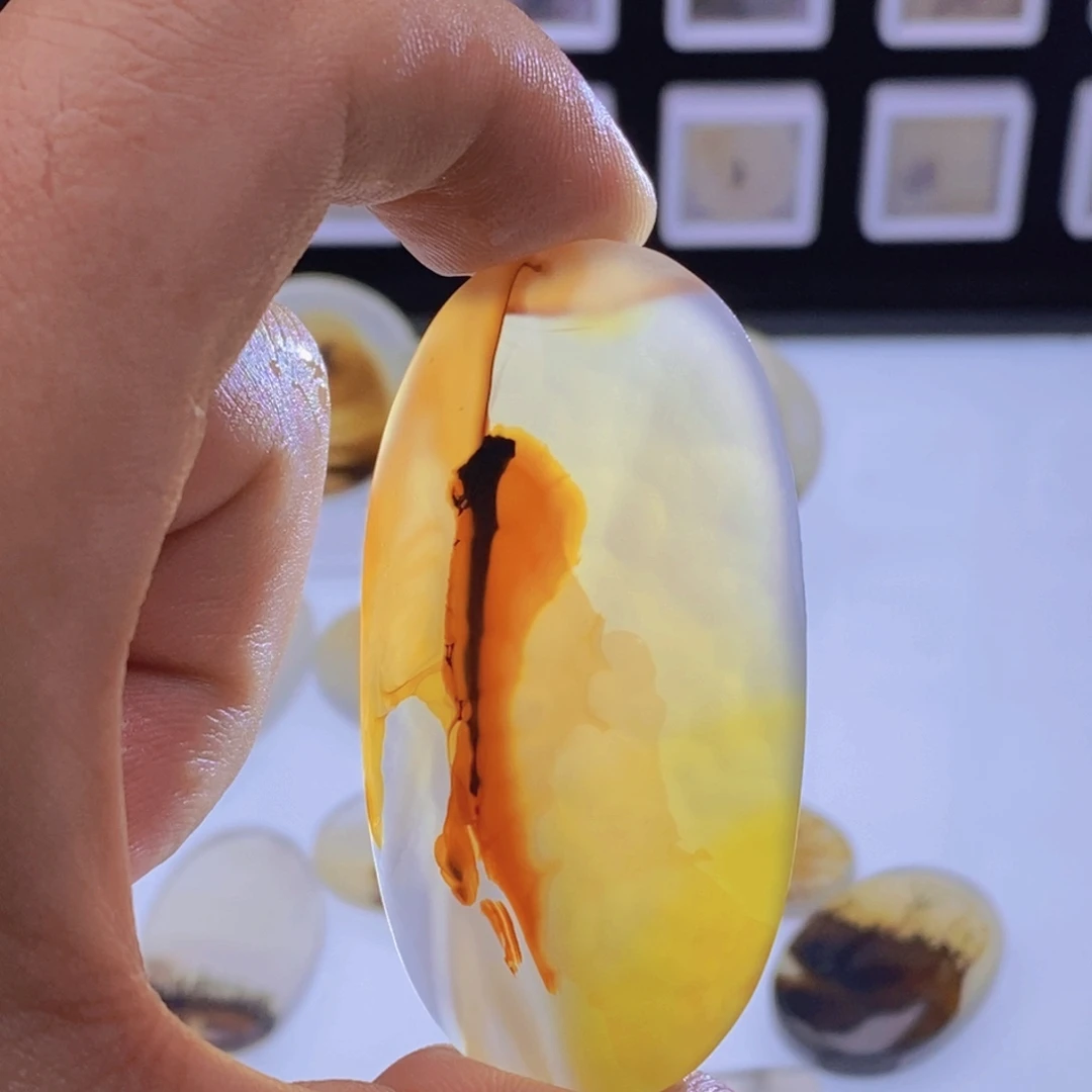 玛瑙/玉髓未镶嵌吊坠(不含链)24