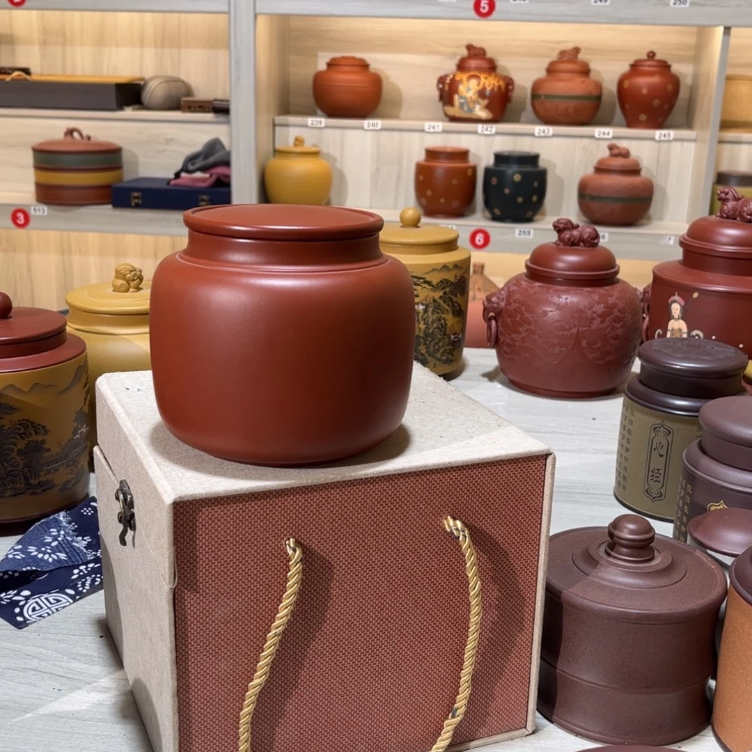 紫砂茶叶罐紫砂的制作