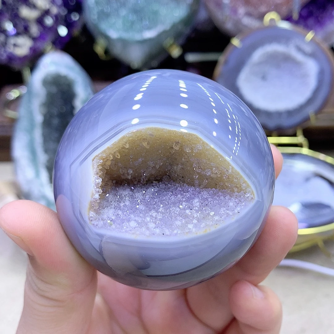 弯***༽未镶嵌大型摆件（非配饰）紫晶