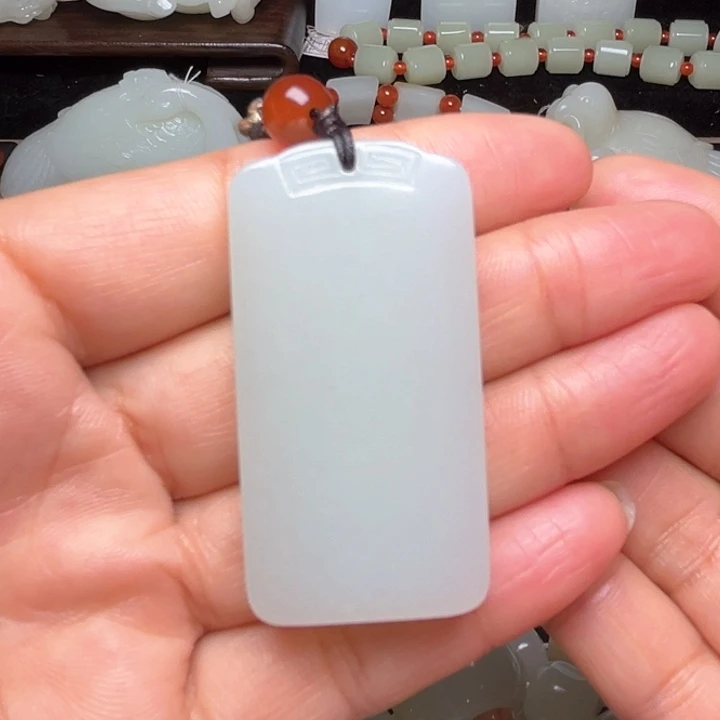 吊坠(不含链)未镶嵌和田玉