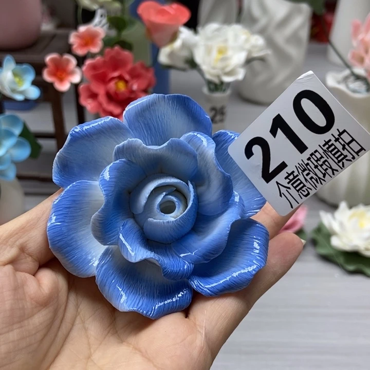 陶瓷手工制作陶瓷花