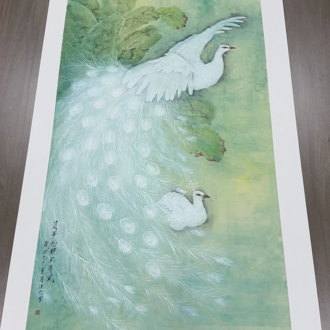国画国画花鸟山水作品