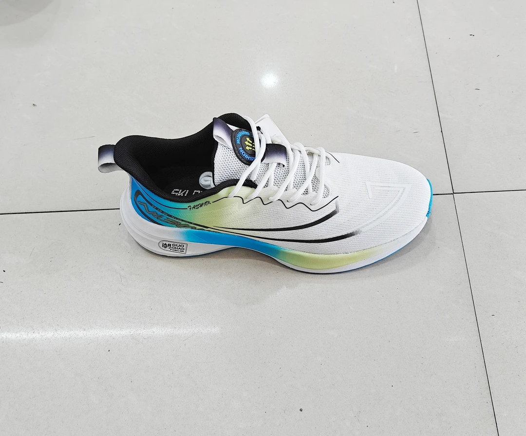 帅克龙圆头网面鞋男士防滑减震跑步系带运动休闲鞋透气跑鞋