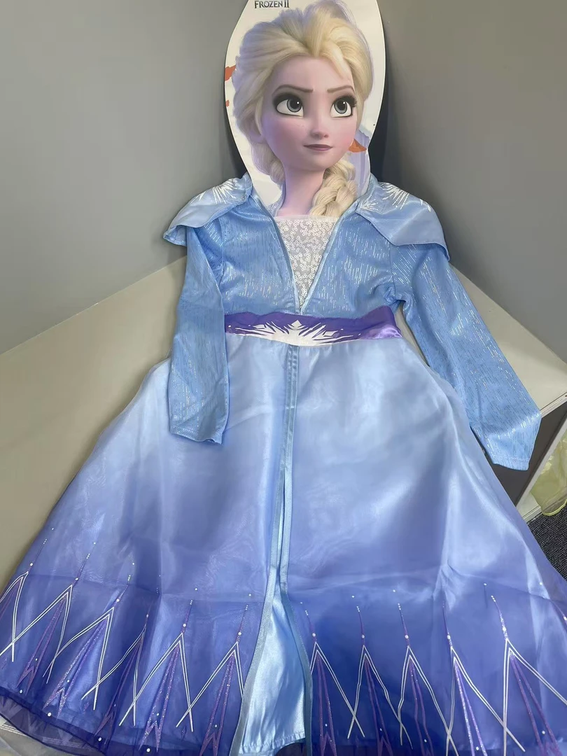 燕贵妃 大电影爱莎长袖连衣裙