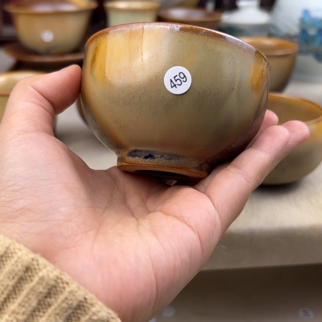 杯纯手工柴烧主人杯