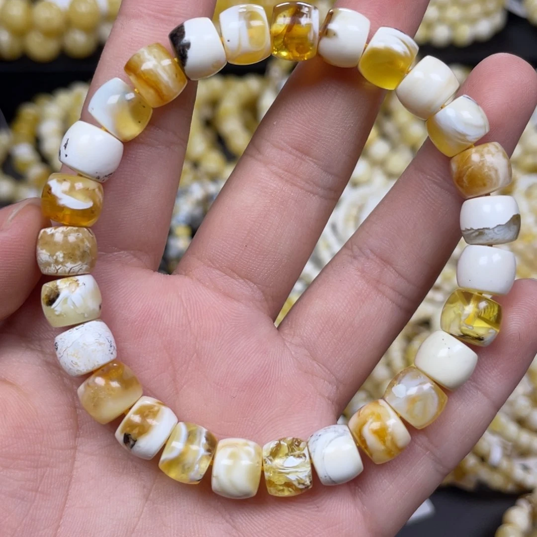 蜜蜡未镶嵌珠宝奇石9m