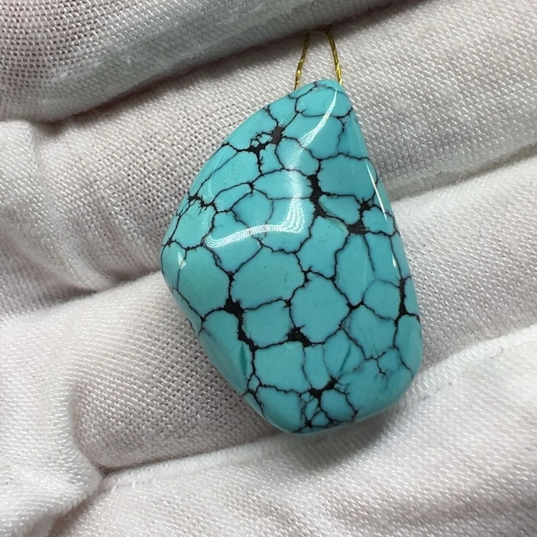 我***困绿松石未镶嵌配饰