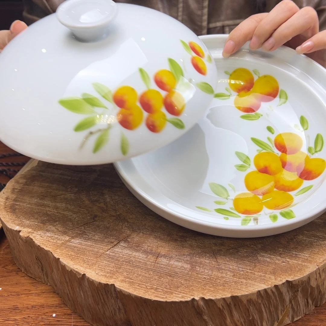 瓷片景德镇陶瓷手工手绘制作