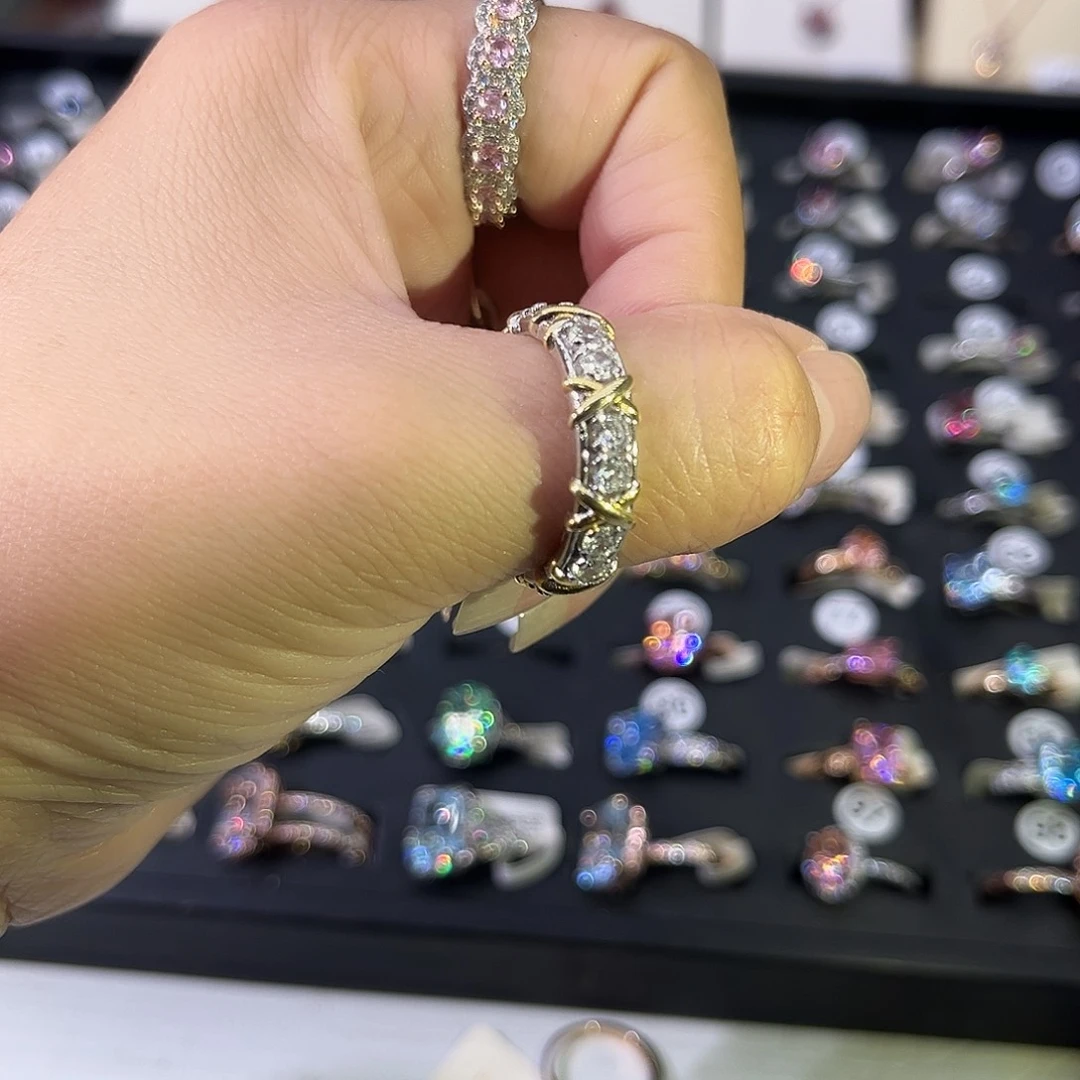 莫桑石非金属BY时光轮排戒-20