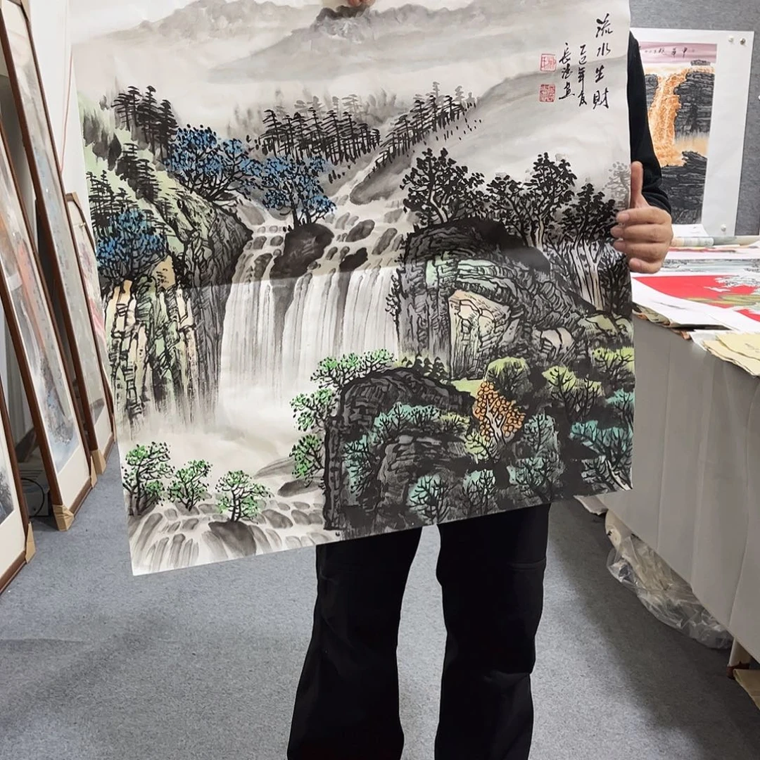 国画LT精品国画作品单幅任发