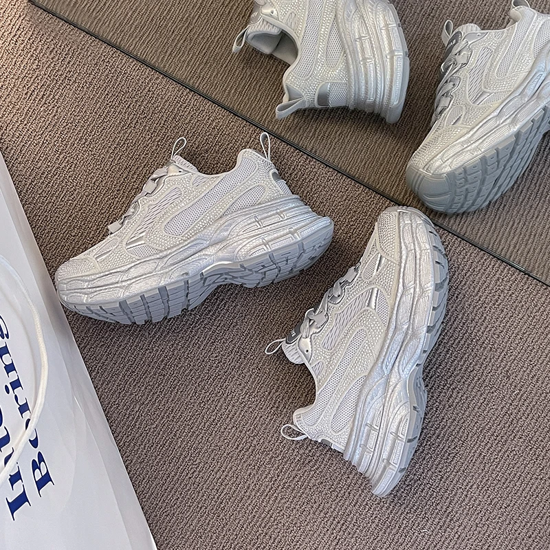 断码价 老爹鞋71多钻绑带轻便时尚休闲鞋休闲鞋网面运动鞋ins鞋子