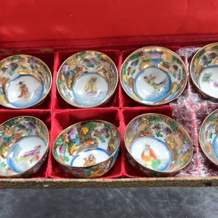 瓷片瓷工艺品摆件