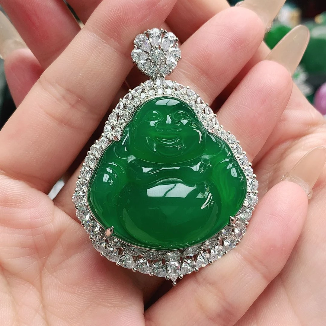 若***溦玛瑙/玉髓吊坠银S925镶嵌