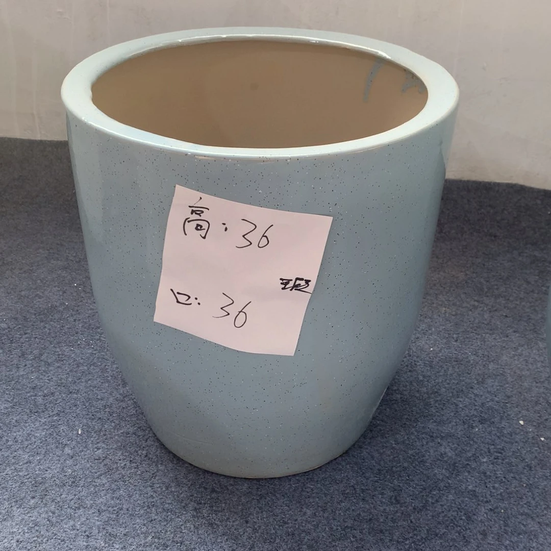 高温陶瓷花盆微瑕