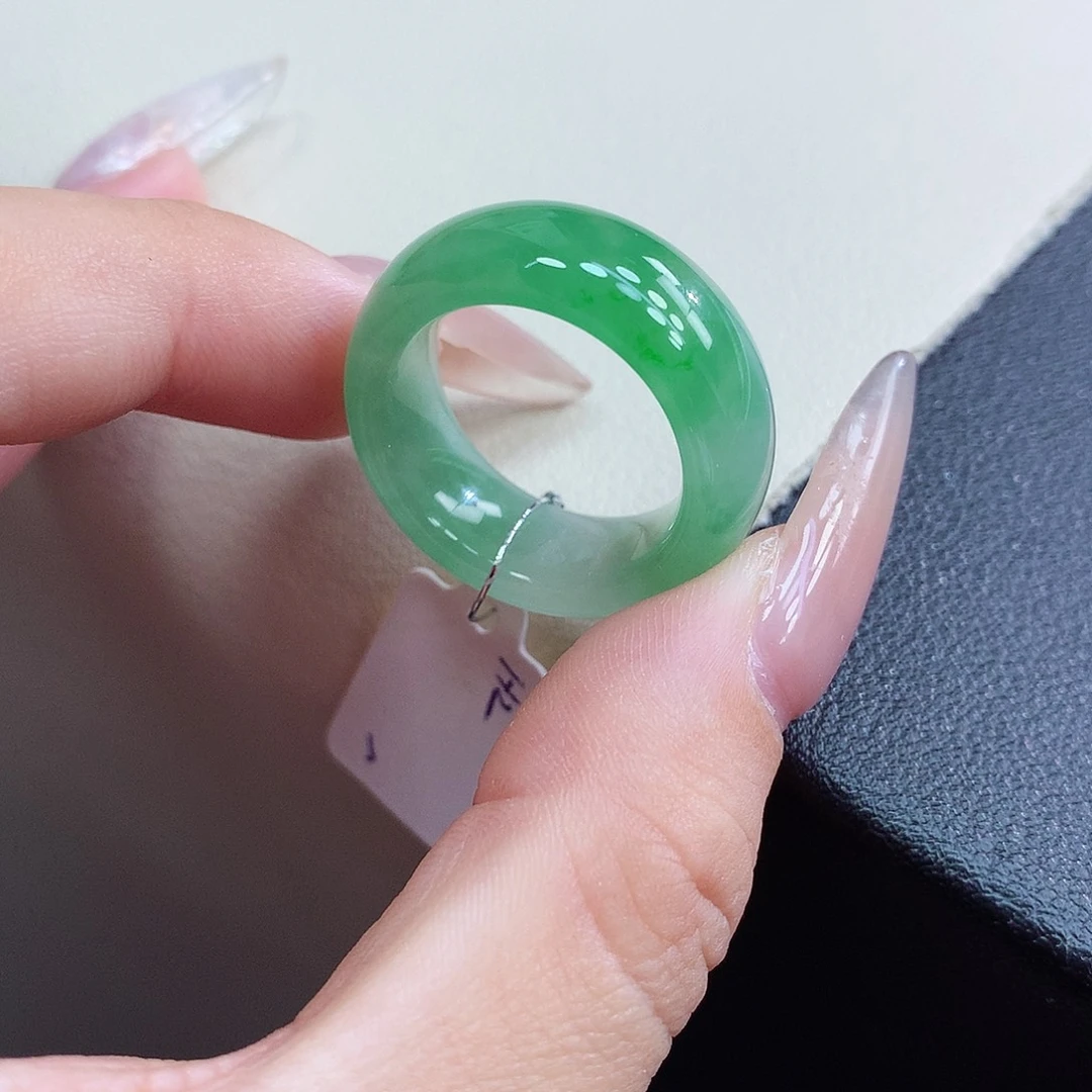 未镶嵌戒指翡翠16-17号