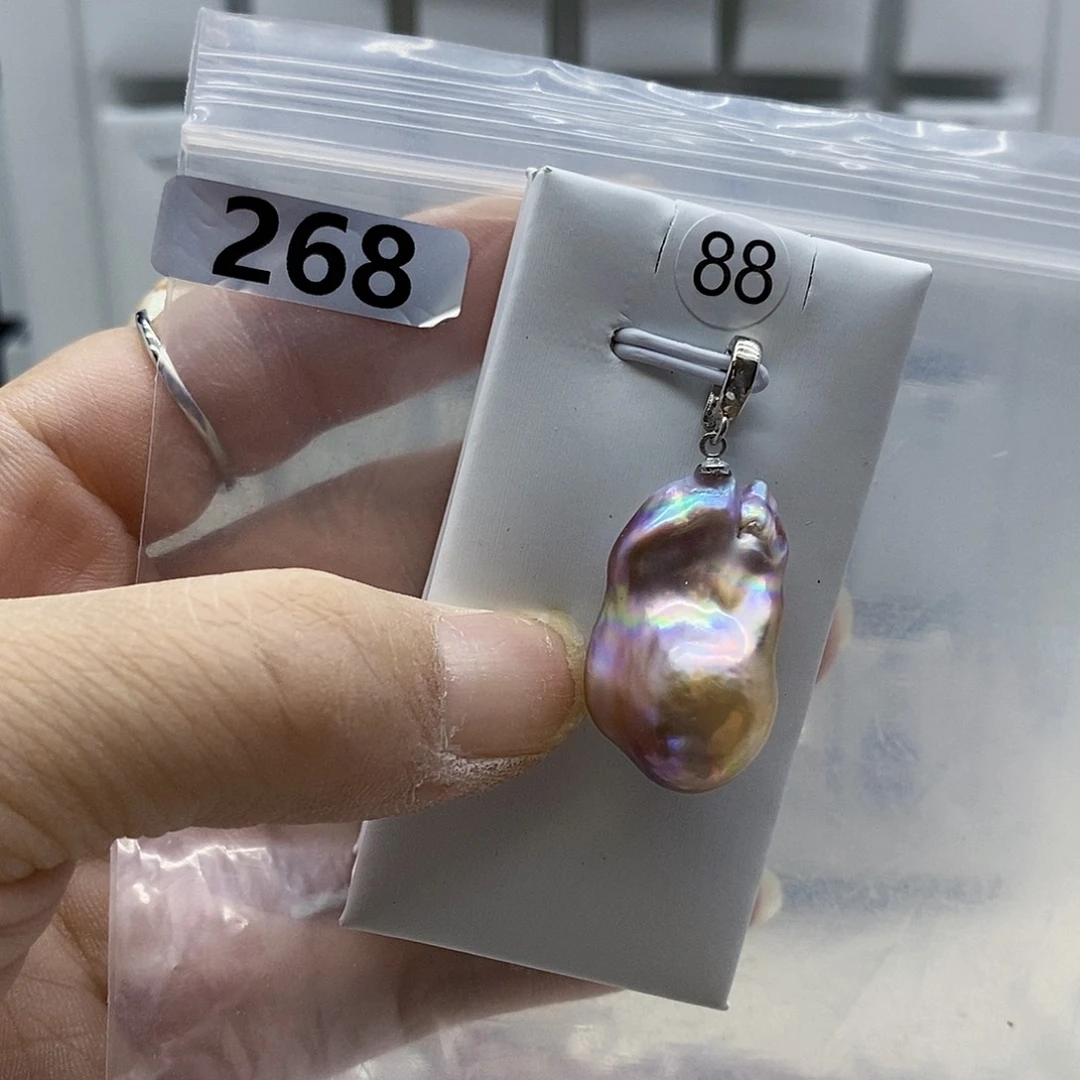颈饰合金淡水珍珠