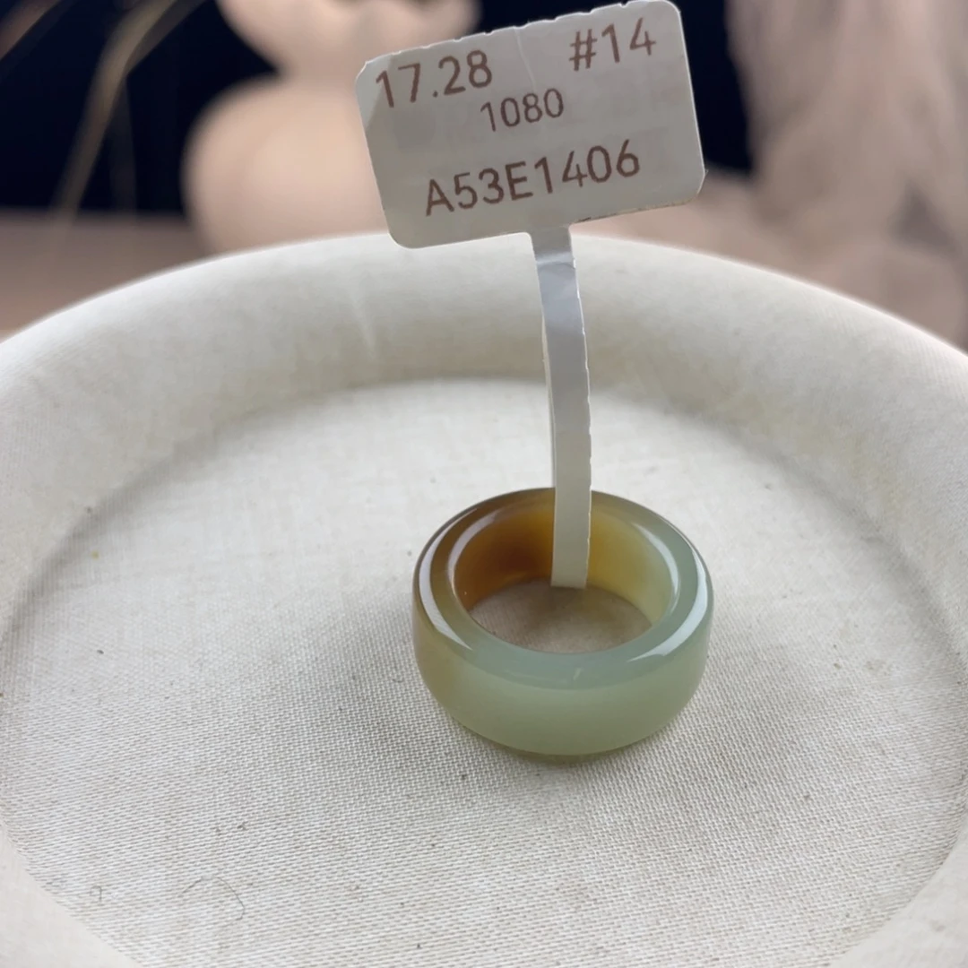 和田玉（糖玉）未镶嵌戒圈