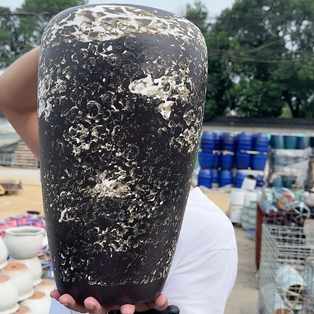 紫砂花盆王嫂花盆1002-818高38口19