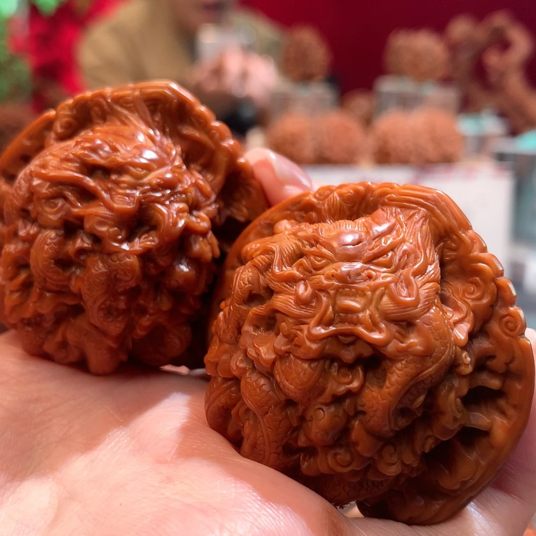 文玩核桃把件———————