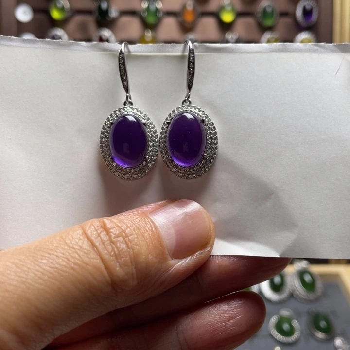 蛇纹石玉未镶嵌戒指