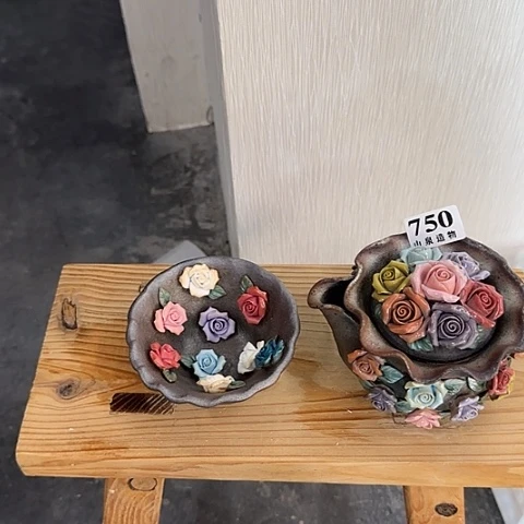 山泉造物手工制作柴烧750一套