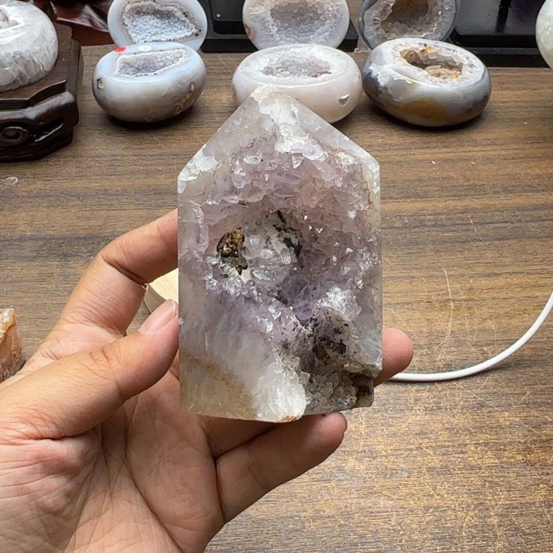 水晶水晶无镶嵌未镶嵌柱子54