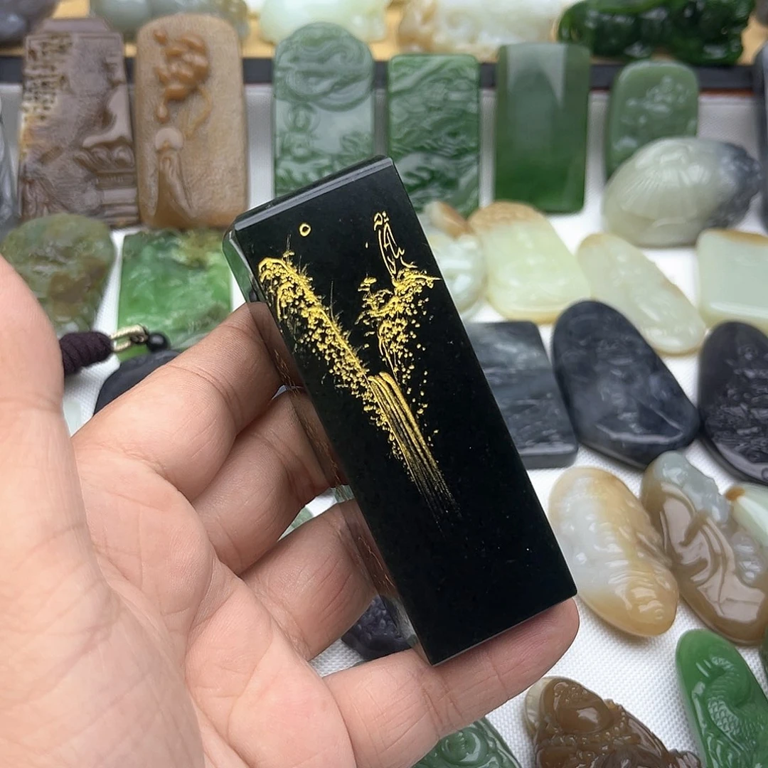 和田玉挂件未镶嵌