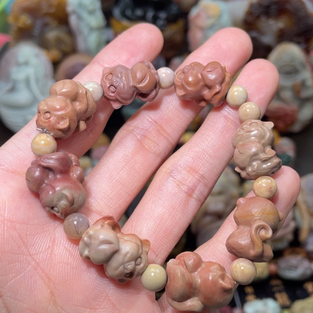 石英质玉未镶嵌手串